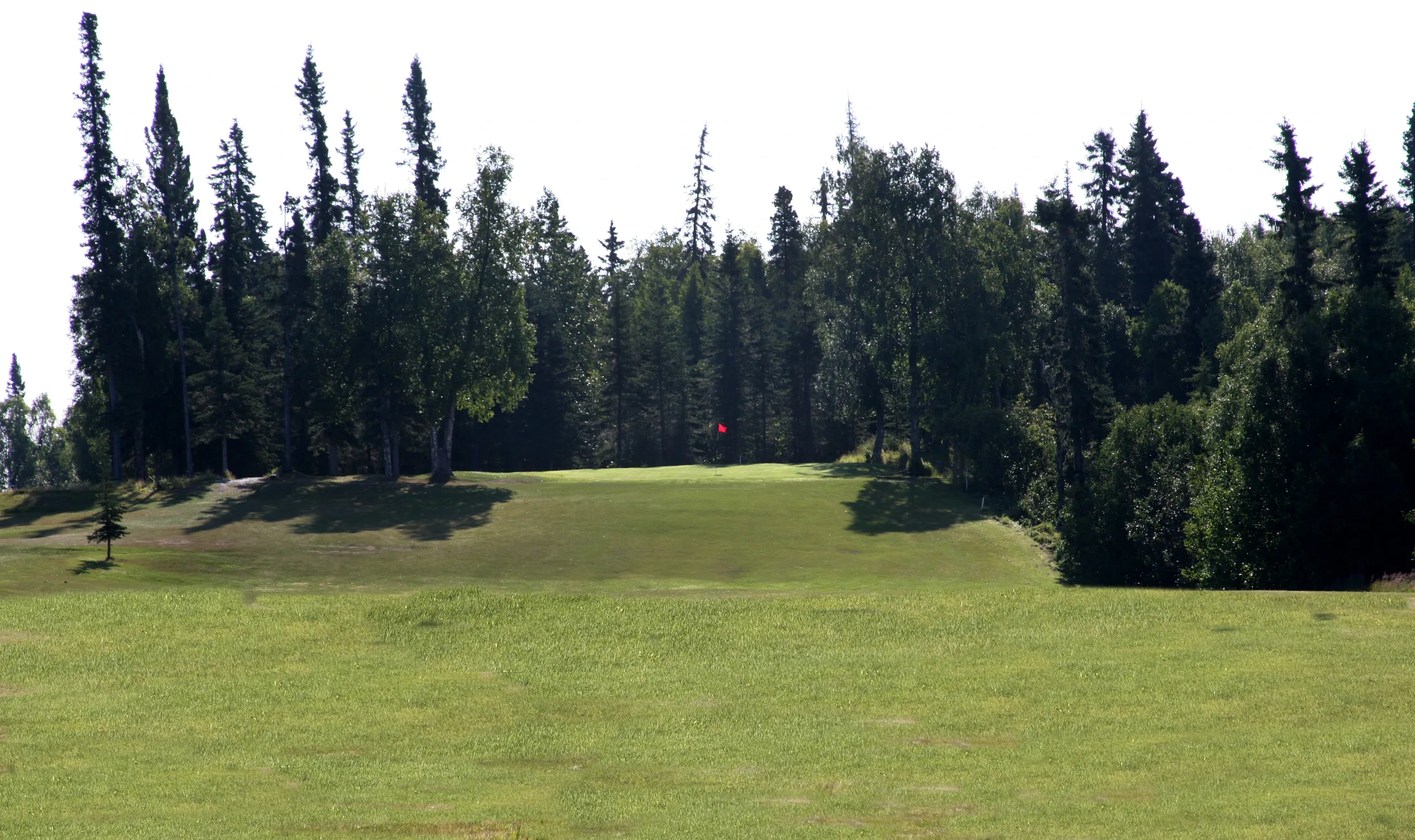 Driving range hitting mats and buckets of range balls